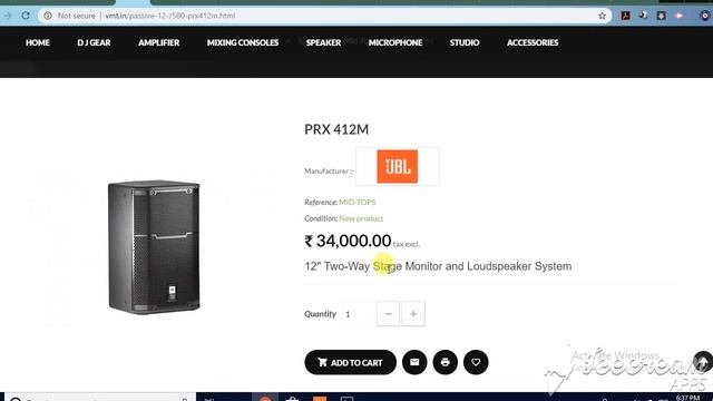JBL Mid Top speakers with price Original part1 смотреть онлайн