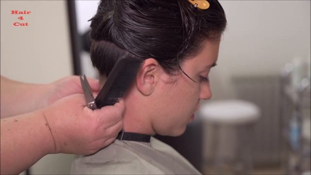 2020-21 Marie preview - long hair cut to bob with buzzed nape смотреть онлайн