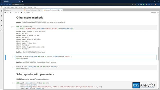 How to Connect to SQL Server with Python | pyodbc Library | Quick Start смотреть онлайн