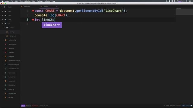 ChartJS Tutorials #2 - Creating A Line Chart смотреть онлайн