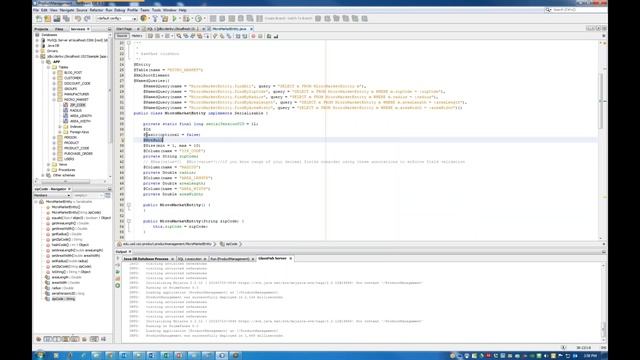 Creating a JEE Entity with validation constraints смотреть онлайн