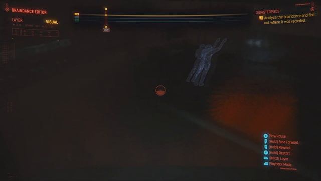 Disasterpiece - Cyberpunk 2077 - Analyze The Braindance And Find Out Where It Was Recorded