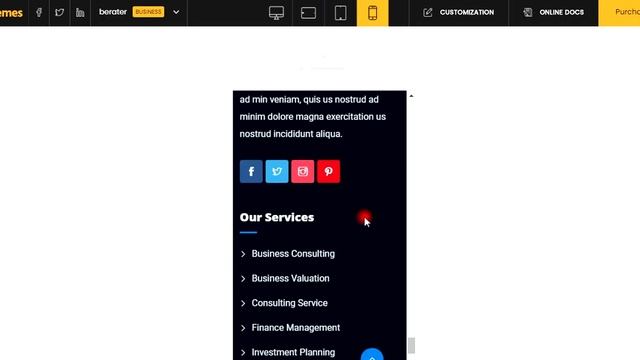 Berater - Consulting WordPress Theme смотреть онлайн