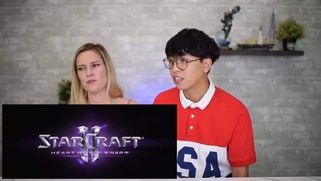 Newbies React to Heart of the Swarm Opening Cinematic | G-Mineo StarCraft II Reactions!! смотреть онлайн