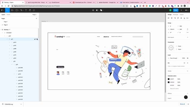 Make Freepik Vector File To Svg | Eps To SVG | Ai To SVG | Freepik To Figma