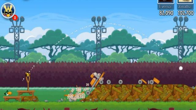 Angry Birds Friends - Level 4 - Week 73 High Score 108K - No Power Up - Weekly Tournament смотреть онлайн