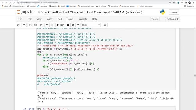 Python how to find patterns using re.sub and re.findall смотреть онлайн