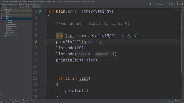 27. Kurs Kotlin - Kolekcje: Lista смотреть онлайн