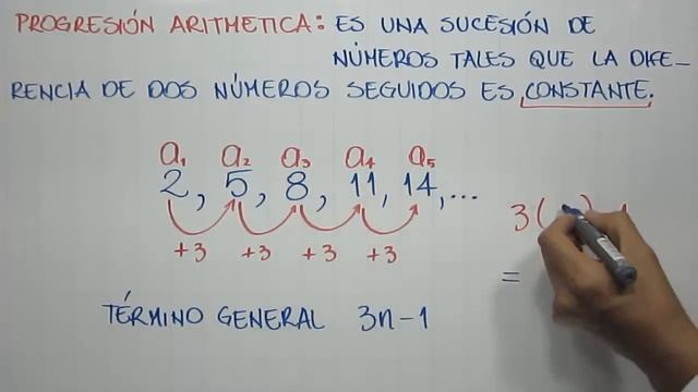 Progresión Aritmética | Introducción смотреть онлайн
