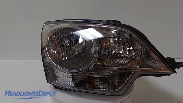 Headlight CAPA Fits 2008-2010 Saturn Vue/ 2009 Hybrid Vue/ 2012-2014 Chevrolet Captiva Sport смотреть онлайн
