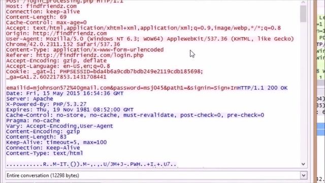 ITEC 3075: Password Sniffing with Wireshark смотреть онлайн
