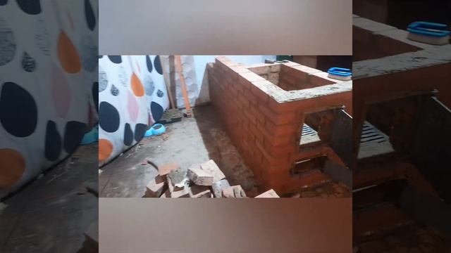 Ремонт печи. печка с мини лежанкой. смотреть онлайн
