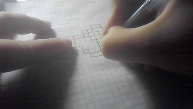 рисуем по клеткам топор из майнкрафта смотреть онлайн