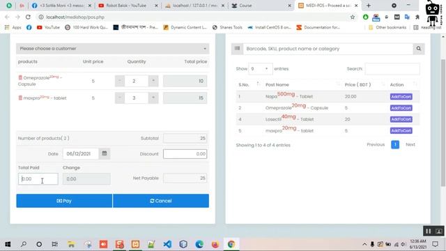 Pharmacy pos in php mini project | Robot Balok смотреть онлайн
