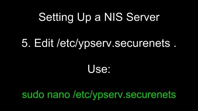 Setting Up NIS (Part 1 of 2): Configuring a NIS SERVER смотреть онлайн