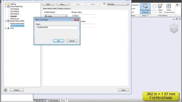 K-Factors - Autodesk Inventor 2016 смотреть онлайн