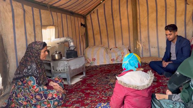 Simple Nomadic Life | Education Iranian Nomadic Children 👧👦