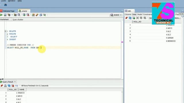 how to insert update and delete in sql insert | update | delete | hindi/urdu смотреть онлайн
