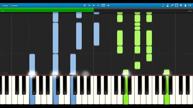 Imagine Dragons -Thunder (piano tutorial) смотреть онлайн
