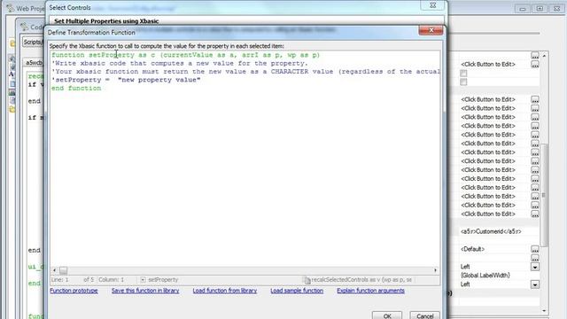 V11 Setting Multiple Properties at Once Using Xbasic Part 1 смотреть онлайн