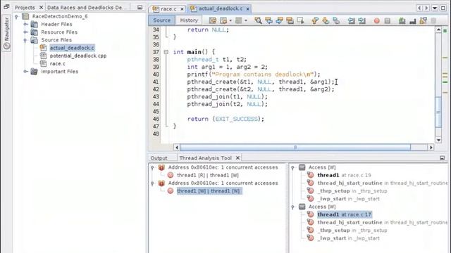 How to Perform Thread Analysis in the Oracle Solaris Studio IDE смотреть онлайн