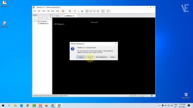 Fix EFI Network Time out In VMware Workstation | How To Solve Error " time out efi network " vmware смотреть онлайн
