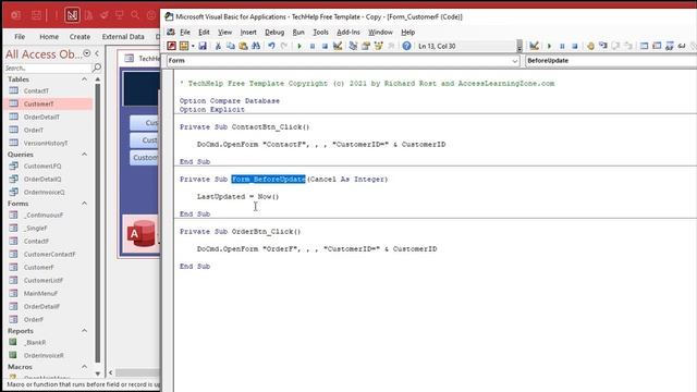 Adding a Timestamp: Tracking When a Record Was Last Updated in Microsoft Access смотреть онлайн