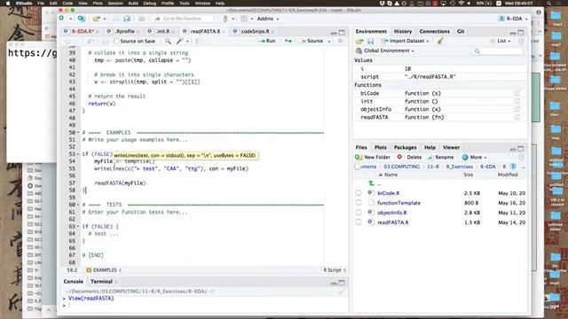 Exploratory Analysis of Biological Data using R Session 1 смотреть онлайн
