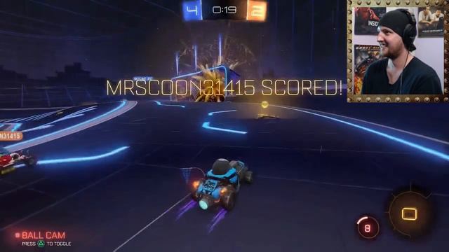 HUGE BALL MOD!!! (Rocket League Mods) смотреть онлайн