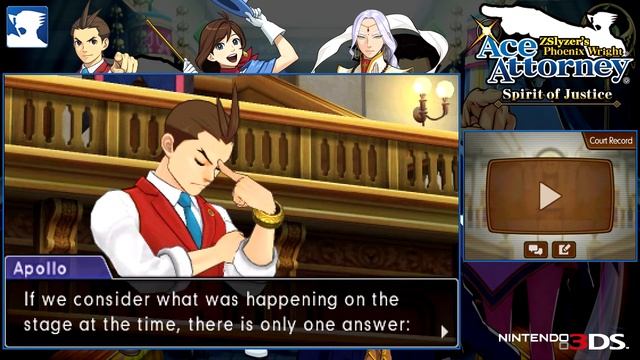 Phoenix Wright: Spirit of Justice #20 ~ The Magical Turnabout - Trial, Day 1 (7/8) смотреть онлайн