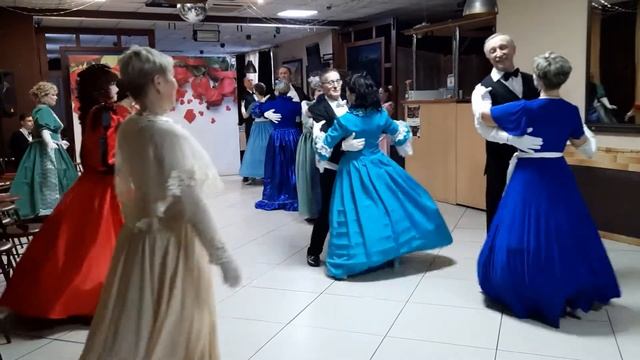 Вальс Кино. Бал. Клуб Пируэт Асбест смотреть онлайн