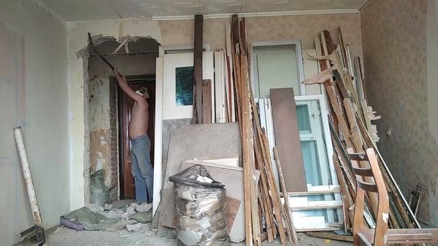 Без шума и пыли. Демонтаж перегородок своими руками | PashkovM смотреть онлайн