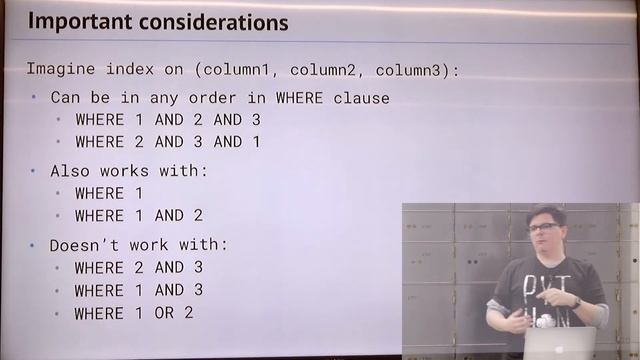 Introduction to indexing on MySQL databases смотреть онлайн