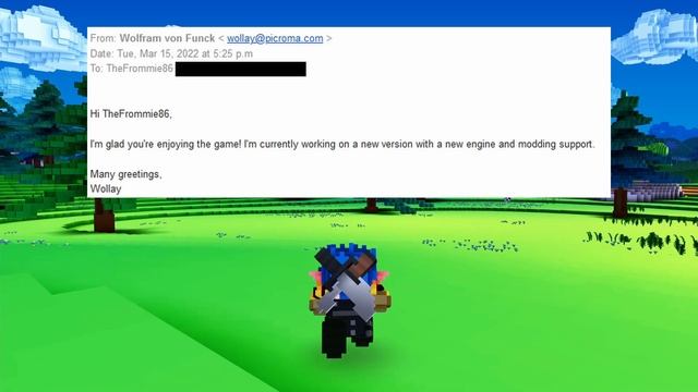 Wollay Confirms Plasma Updates & Cube World Mod Support! смотреть онлайн