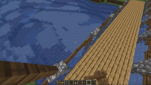 Я ПОСТРОИЛА МОСТ В ДЕРЕВНЕ ЖИТЕЛЕЙ МАЙНКРАФТ ПОСТРОЙКИ MINECRAFT смотреть онлайн
