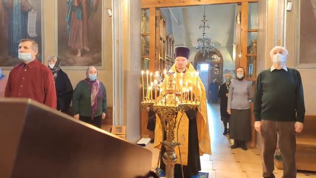 Вечернее богослужение. Суббота Первой Седмицы  Великого Поста.