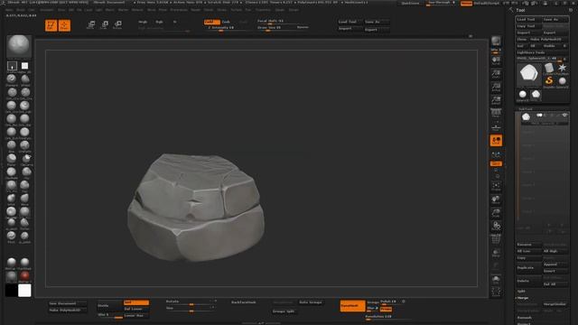 How to Create Stylized Rock for Games Speed Art / 3ds Max / ZBrush / Substance Painter смотреть онлайн
