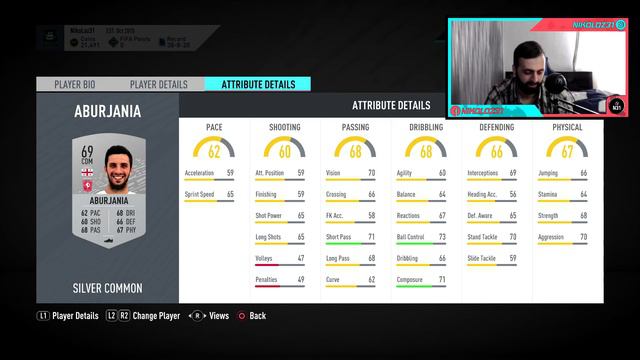 FIFA 20 Georgia Ultimate Team Players & Ratings смотреть онлайн