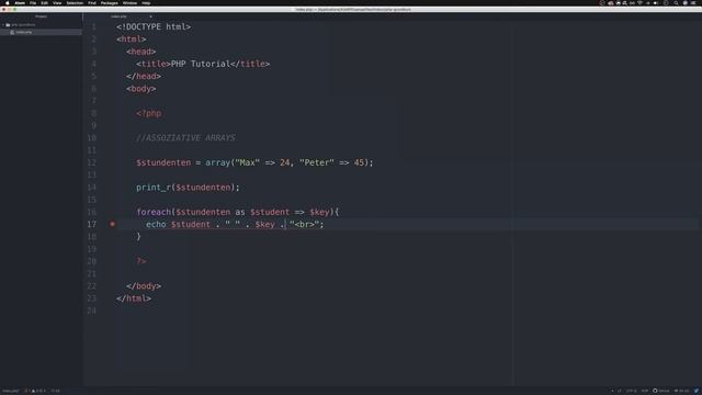 PHP 7 Tutorial 2019 Anfänger | #10 Assoziative und Multidimensionale Arrays смотреть онлайн