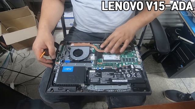 가성비 노트북 레노버 노트북 분해 노트북 SSD 장착 V15-ADA Lenovo laptop disassembly 익산노트북 컴퓨터 смотреть онлайн