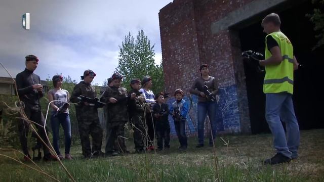 Пейнтбол и лазертаг в Иркутске: Развлекательный центр "Бастион" смотреть онлайн