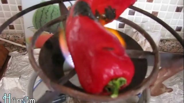 Печеные баклажаны с дымком. Patlıcan ezmesi. Baked eggplant. TURKEY. IZMIR. смотреть онлайн