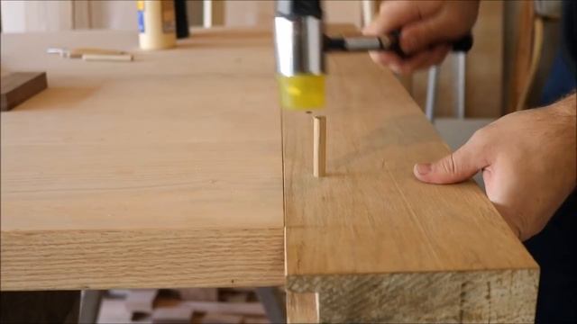 Table Top Build + Genius Method of Attaching Top To Base | Woodworking | How To | Tip | Trick смотреть онлайн