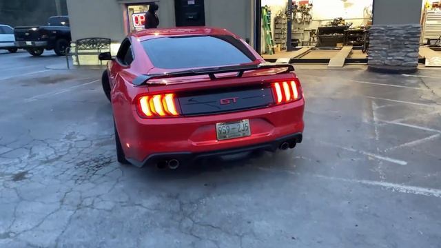 2018 Ford Mustang GT 5.0 DUAL EXHAUST w/ 3" STRAIGHT PIPES!! смотреть онлайн