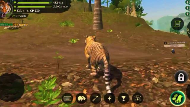 How To Play|| The Tiger Online Simulator|| Best Royal Bengal Tiger Games🐅 смотреть онлайн