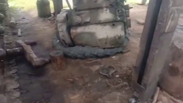 ТДТ-55 привезли на базу. Дальнейшие планы на ремонт. смотреть онлайн