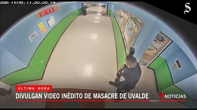 Un nuevo video revela el paso a paso de la masacre en Uvalde | Noticias Telemundo смотреть онлайн