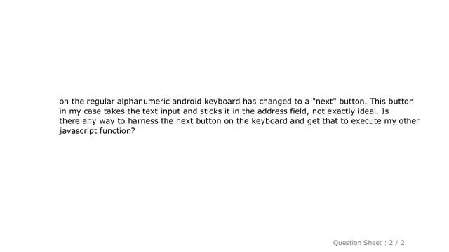 HTML : Behavior of "enter/next" key on mobile browsers when entering into a number field смотреть онлайн