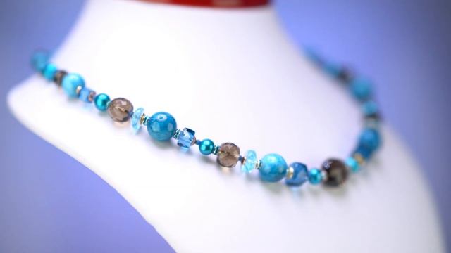 Бусы "Сейшелы" роскошные бусы от Дианы Савицкой смотреть онлайн