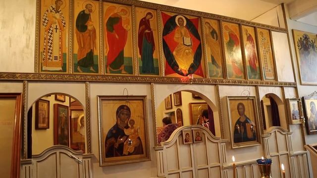 "...Свят Господь Саваоф..." Воскресная Литургия в неделю четвертую Великого поста. 29 марта 2020 г. смотреть онлайн